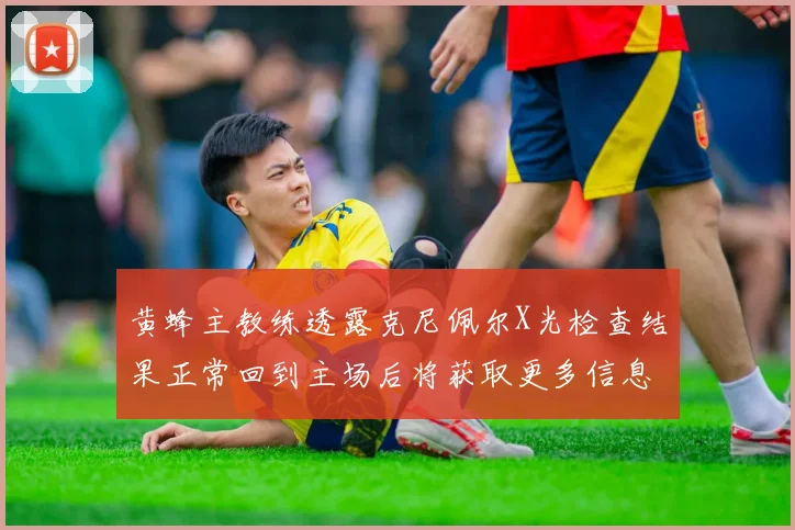 黄蜂主教练透露克尼佩尔X光检查结果正常回到主场后将获取更多信息